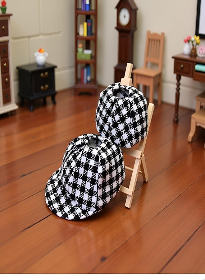 Wentoenapp 1/12 Miniature Cap Hat Dollhouse Decoration Accessories, Décor, Decorations - Image 4
